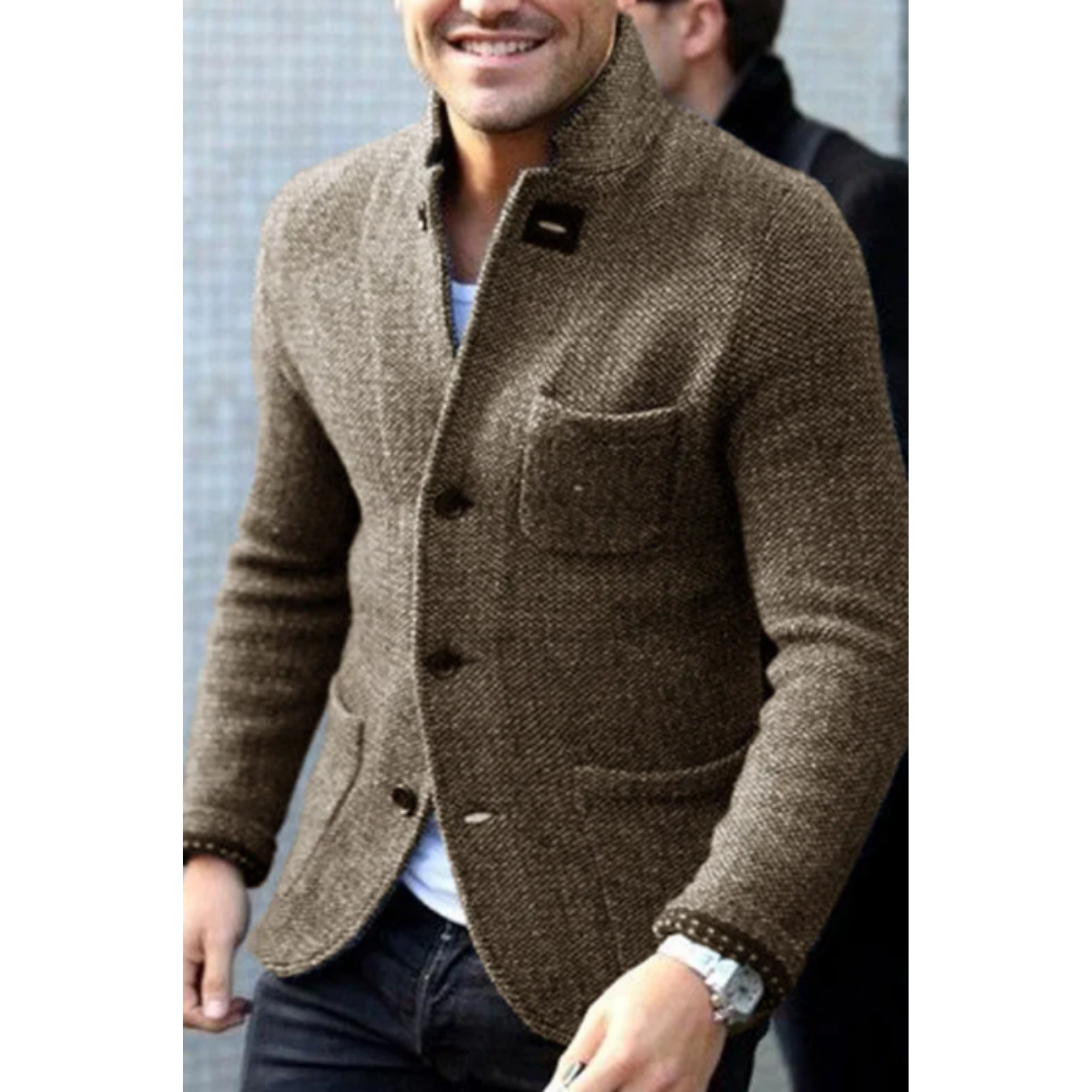 Manteau D'hiver à Boutons Pour Hommes | Formal