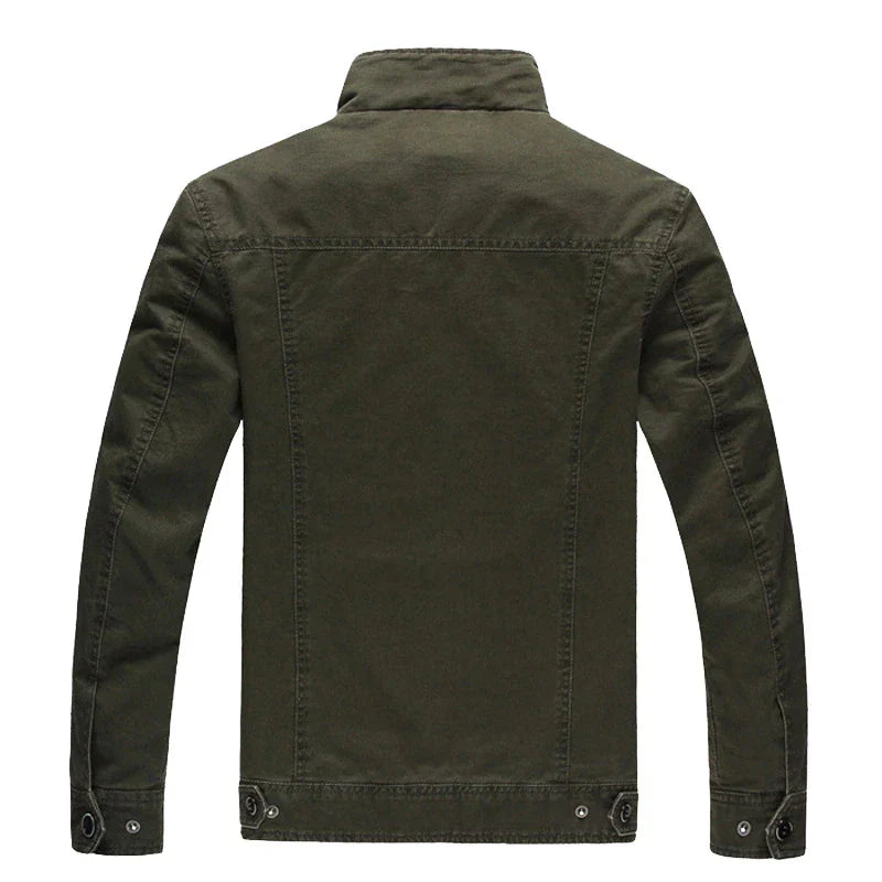 Veste Tactique Élégante À Boutons Pour Hommes | Chaud