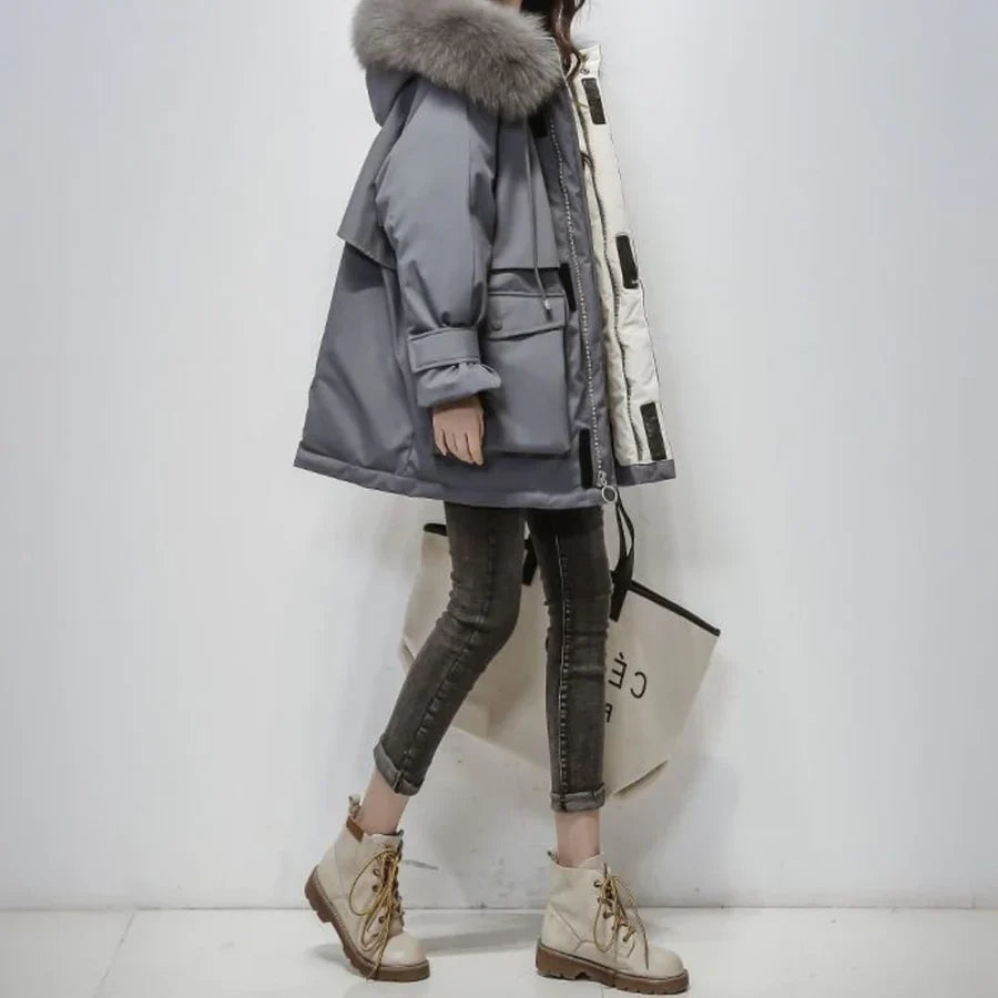 Parka D'hiver Élégante Pour Femme | Capuche