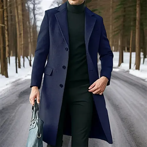 Lane | Manteau D'hiver Long Pour Homme | Chaud