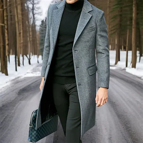 Lane | Manteau D'hiver Long Pour Homme | Chaud