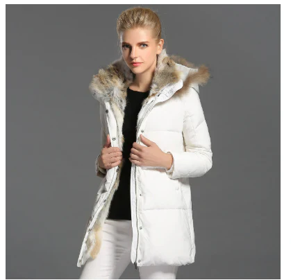 Parka En Duvet D'hiver Pour Femmes | Long