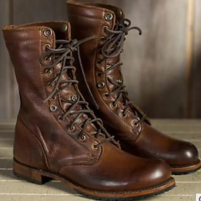 Bottines Élégantes Et Robustes Pour Femmes | Lacet