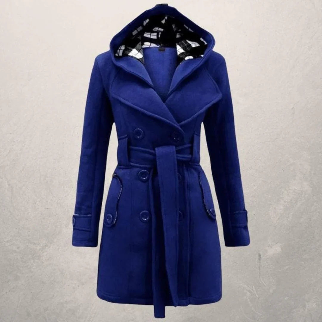 Manteau D'hiver Chaud Pour Femme | Ceinture À La Taille