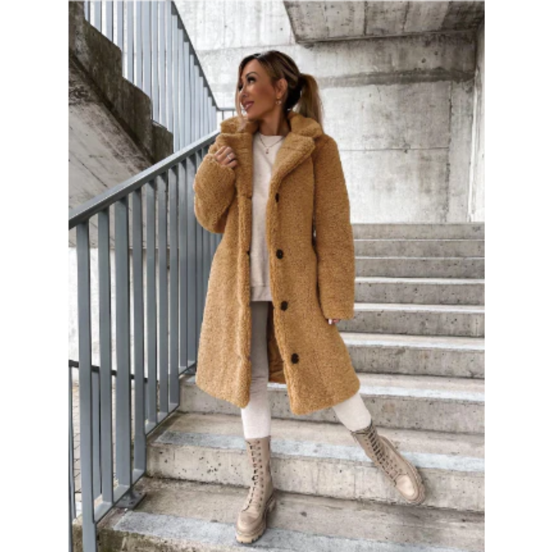 Manteau Long Hiver Femme | Manches Longues