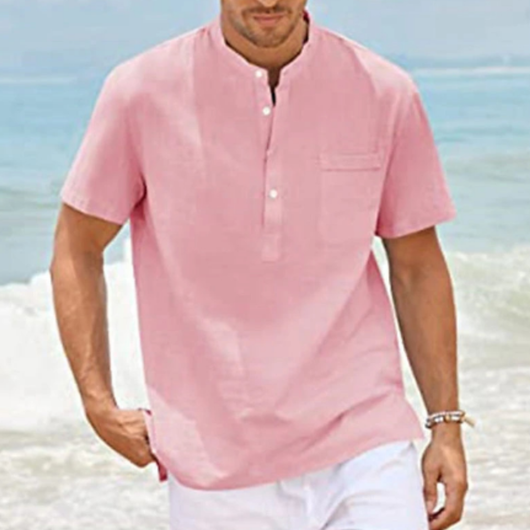 Chemise Causal À Manches Courtes Pour Hommes | Été