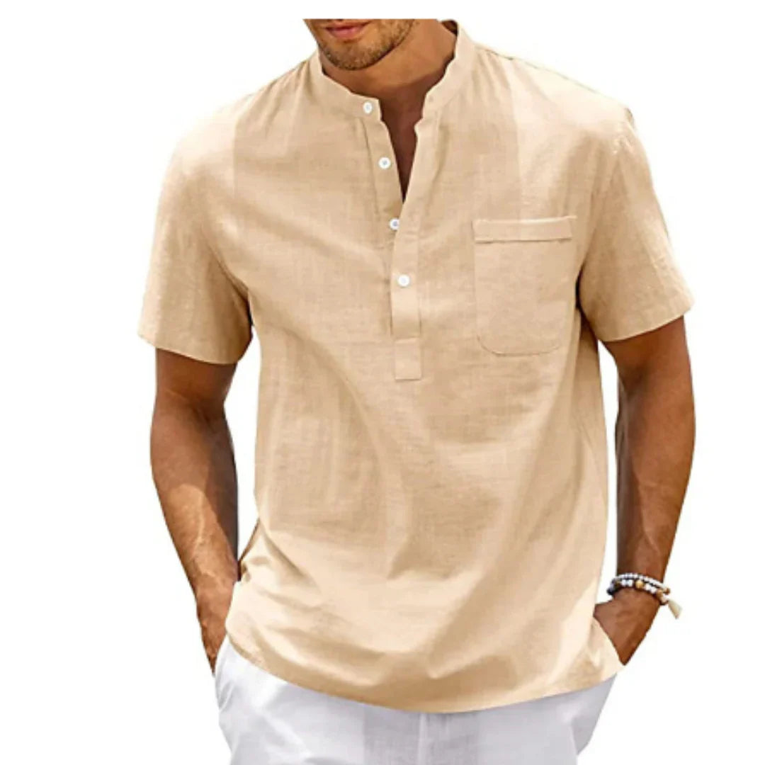 Chemise Causal À Manches Courtes Pour Hommes | Été