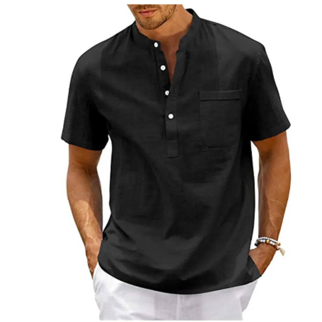 Chemise Causal À Manches Courtes Pour Hommes | Été