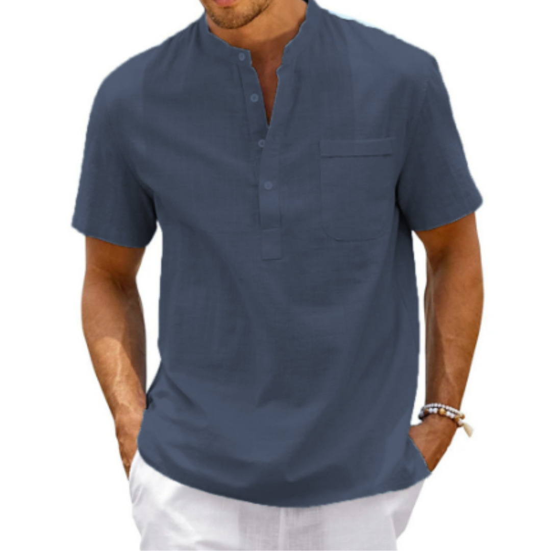 Chemise Causal À Manches Courtes Pour Hommes | Été