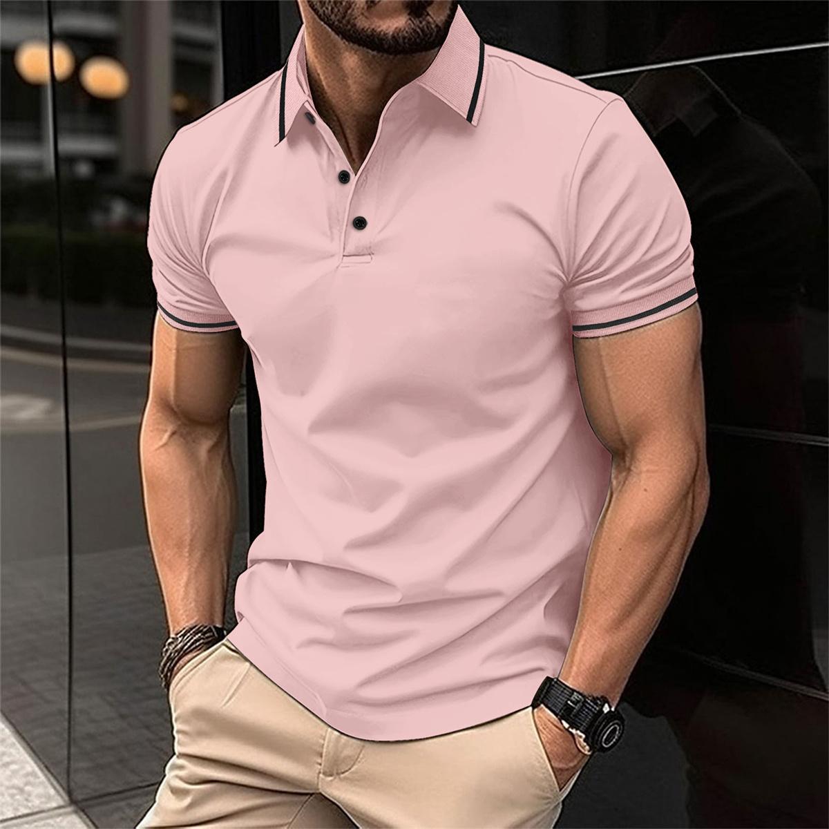 Hommes Décontracté Polo | Manches Courtes