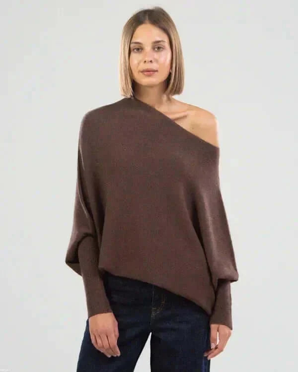 Top Drapé À Manches Longues Pour Femmes | Chaud