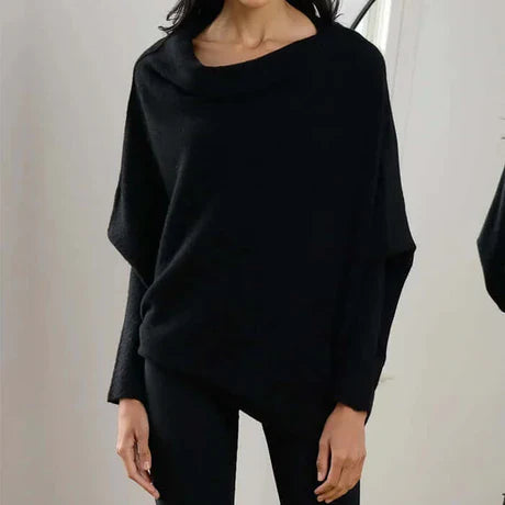 Top Drapé À Manches Longues Pour Femmes | Chaud