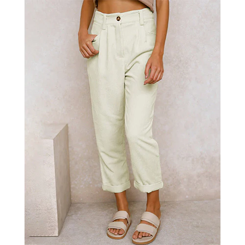 Molly | Pantalon Coupe Droite Pour Femme | Taille Haute