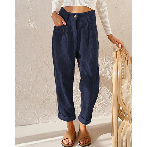 Molly | Pantalon Coupe Droite Pour Femme | Taille Haute