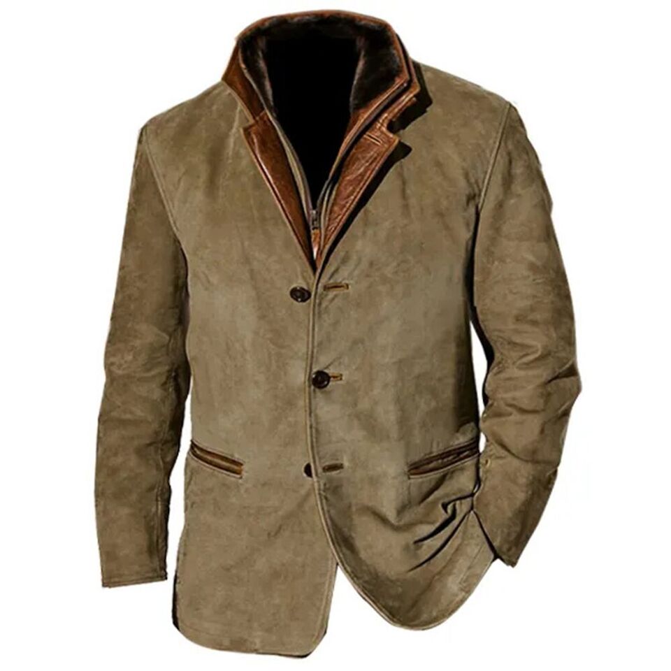 Luka | Veste Vintage Premium Pour Hommes | Chaud